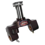 Spindle - Aluminum Body - Straight Titanium Snout - Black Anodized - Sprint Car - Each thumbnail 1