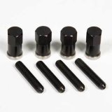 Torque Ball Stud and High Nut Kit - Aluminum / Steel - Black - DMI Quick Change Gear Covers - Kit thumbnail 1