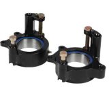 Birdcage - Driver / Passenger Side - 2.750 in ID Bearing - Double Bearing - Hardware Included - Aluminum - Black Anodized - Sprint Car - Pair thumbnail 1