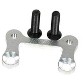 Brake Caliper Bracket - Front - Driver Side - Allen Bolts Included - Aluminum - Natural - 10-7/8 in Rotor - 3-1/4 in Lug Mount Calipers - Each thumbnail 1