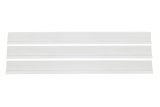 Rocker Panel - 78 in Long - Plastic - White - Set of 3 thumbnail 1