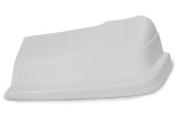 Nose - Dominator - Driver Side - Plastic - White - Dirt Late Model - Each thumbnail 1
