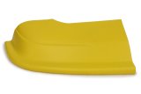 Nose - Dominator - Passenger Side - Plastic - Yellow - Dirt Late Model - Each thumbnail 1