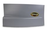 Fender Extension - Dominator - Driver Side - Molded Plastic - Gray - Dirt Late Model - Each thumbnail 1