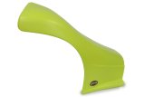 Fender - Dominator - Passenger Side - Plastic - Fluorescent Yellow - Dirt Late Model - Each thumbnail 1