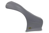 Fender - Dominator - Passenger Side - Plastic - Gray - Dirt Late Model - Each thumbnail 1