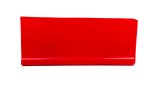 Fender Extension - Driver Side - Lower - Street Stock - Plastic - Red - Universal - Each thumbnail 1