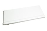 Fender Extension - Passenger Side - Lower - Street Stock - Plastic - White - Universal - Each thumbnail 1