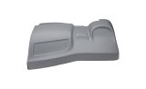 Nose - SS Killer Z - Driver Side - Upper - Plastic - Gray - Street Stock - Each thumbnail 1