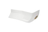 Nose - SS Killer Z - Driver Side - Lower - Plastic - White - Street Stock - Each thumbnail 1