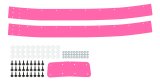 Air Valance - 2-Piece - Plastic - Pink - Street Stock - Kit thumbnail 1