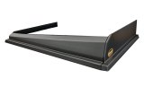 Air Valance - 3 Piece - Plastic - Black - Dirt Modified - Kit thumbnail 1