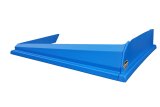 Air Valance - 3 Piece - Plastic - Blue - Dirt Modified - Kit thumbnail 1