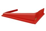Air Valance - 3 Piece - Plastic - Red - Dirt Modified - Kit thumbnail 1