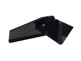 Spoiler - 12 x 8 in - Crush Panel - Plastic - Black - Dirt Late Model - Kit thumbnail 1