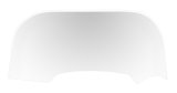 Windshield - Outlaw - Mar Resistant - Polycarbonate - Each thumbnail 1
