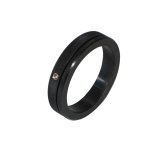Wheel Bearing Spacer - Coleman Wide 5 Hubs - Steel - Black Paint - Each thumbnail 1