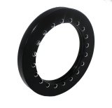 Wheel Hub Seal - Outer - Lip - 3.48 in OD - 2.385 in ID - 0.372 in Thick - Air Gap - Aluminum / PTFE - Wide 5 Hubs - Each thumbnail 1