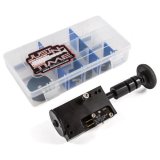 Transbrake Switch - Just-N-Time - Adjustable - Push - Momentary - Screw-In Terminals - Black - Each thumbnail 1