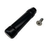 Transmission Lift Handle - 3/8-16 in Countersunk Bolts Included - Aluminum Grips - Black Powder Coat - Each thumbnail 1