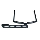 Dial-In Board Bracket - Flat Tray - Bolt-On - Aluminum - Black Powder Coat - Each thumbnail 1