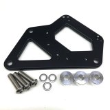 Ignition Coil Bracket - U-Core Style - Hardware Included - Aluminum - Black Powder Coat - MSD Pro Power / HVC / HVC II Coils - Big Block Chevy - Each thumbnail 1