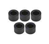 Lug Nut Spacer - Flat - 0.700 in ID - 1.200 in OD - 0.750 in Thick - Aluminum - Black Anodized - Set of 5 thumbnail 1