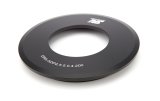 Coil-Over Adapter - 2.5 in Coil-Over to 5 in Spring - 4.2 in Locator - Aluminum - Black Anodized - Each thumbnail 1