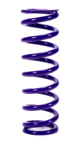 Coil Spring - Coil-Over - 2.5 in ID - 12 in Length - 400 lb/in Spring Rate - Steel - Purple Powder Coat - Each thumbnail 1