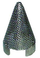 Exhaust Insert - Vortex Cone - 3.5 in Diameter - 5.75 in Long - Stainless - Each thumbnail 1