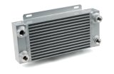 Fluid Cooler - 14.75 x 8.75 x 4.188 in - Plate Type - 12 AN Male Inlet / Outlet - Two 1/2 in NPT Female Auxiliary Ports - Aluminum - Natural - Universal - Each thumbnail 1