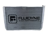 Radiator - 28.875 in W x 18 in H x 2 in D - Triple Pass - Passenger Side Inlet - Driver Side Outlet - Aluminum - Natural - Chevy - Super Late Model - Kit thumbnail 1