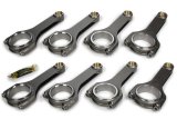 Connecting Rod - Light Series - H Beam - 6.000 in Long - Bushed - 7/16 in Cap Screws - Forged - Steel - Small Block Chevy - Set of 8 thumbnail 1