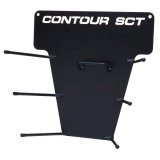 Tool Rack - Contour SCT - Wall Mount - 16-15/16 in x 17-1/8 in - Steel - Black Powder Coat - Each thumbnail 1
