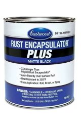 Paint - Rust Encapsulator Plus - Matte Black - 1 gal Can - Each thumbnail 1