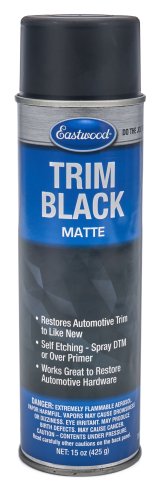 Paint - Trim Black - Matte Black - 15 oz Can - Each thumbnail 1