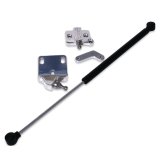 Trunk Strut - Black Gas Strut - Brackets Included - Aluminum - Black Powder Coat - GM F-Body 1970-81 - Kit thumbnail 1