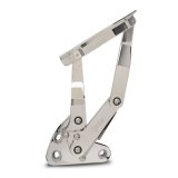 Hood Hinge - Stainless Hardware - Bearings - Aluminum - Polished - GM Fullsize Truck 1967-72 - Kit thumbnail 1