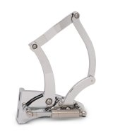 Hood Hinge - Stainless Hardware - Bearings - Aluminum - Polished - Chevy Truck 1955-56 - Kit thumbnail 1