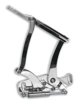 Hood Hinge - Stainless Hardware - Bearings - Aluminum - Polished - GM B-Body 1963-64 - Kit thumbnail 1