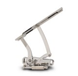 Hood Hinge - Stainless Hardware - Bearings - Aluminum - Polished - GM A-Body 1969-72 - Kit thumbnail 1