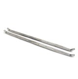 Hood Support - Bolt-On - Aluminum - Polished - Chevy Fullsize Car 1955-57 - Pair thumbnail 1