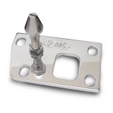 Hood Latch - Aluminum - Polished - GM Fullsize Truck 1967-72 - Each thumbnail 1