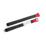 Fire Extinguisher Mount - Tactical - Straps - Hook and Loop - Nylon - Black - Element E50 / E100 Extinguishers - Pair thumbnail 1