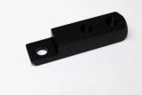 Throttle Cable Bracket - Carb Mount - Aluminum - Black Anodized - Enderle - Each thumbnail 1
