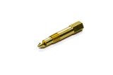 Nozzle Body - 2.625 in Long - 1/8 in NPT Thread - Brass - Natural - Each thumbnail 1