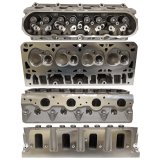 Cylinder Head - Assembled - 2.165 in / 1.590 in Valves - 258 cc Intake - 69 cc Chamber - Aluminum - GM LS-Series - Each thumbnail 1