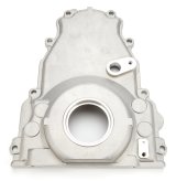 Timing Cover - 1-Piece - Cam Sensor - Aluminum - Natural - GM LS-Series - Each thumbnail 1