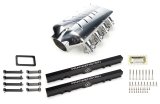 Intake Manifold - LowPro - Fuel Rails Included - Rectangle Port - Aluminum - Machined - LS3 - GM LS-Series - Kit thumbnail 1