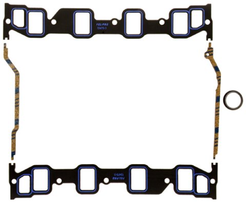 Intake Manifold Gasket - Printoseal - 0.065 in Thick - 1.4 x 2.1 in Rectangular Port - Steel Core Laminate - Ford FE-Series - Kit